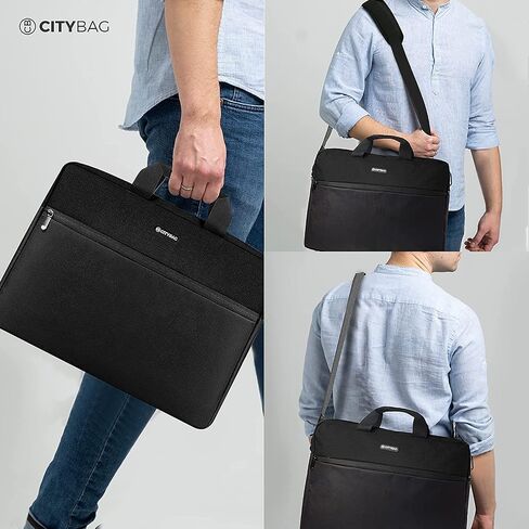 15.6 Inch Laptop Bag, Laptop Briefcase, Laptop Messenger Bag, Briefcase, Computer Bag Men Women, Laptop Shoulder Bag in Saudi Arabia
