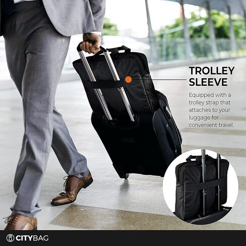 15.6 Inch Laptop Bag, Laptop Briefcase, Laptop Messenger Bag, Briefcase, Computer Bag Men Women, Laptop Shoulder Bag in Saudi Arabia