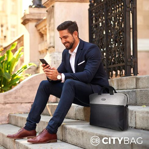 15.6 Inch Laptop Bag, Laptop Briefcase, Laptop Messenger Bag, Briefcase, Computer Bag Men Women, Laptop Shoulder Bag in Saudi Arabia