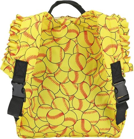 حقيبة ظهر للأطفال الصغار لمرحلة ما قبل المدرسة خفيفة الوزن رياضية للسفر على الكتف حقيبة مدرسية حقيبة كتب للبنات والأولاد (البيسبول) in Kuwait