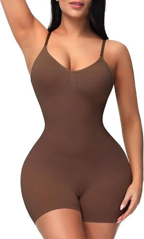 ملابس داخلية نسائية طويلة بدون خياطة للتحكم في البطن، ملابس داخلية لتشكيل الجسم بالكامل، ملابس داخلية أنحف للفخذ in Kuwait