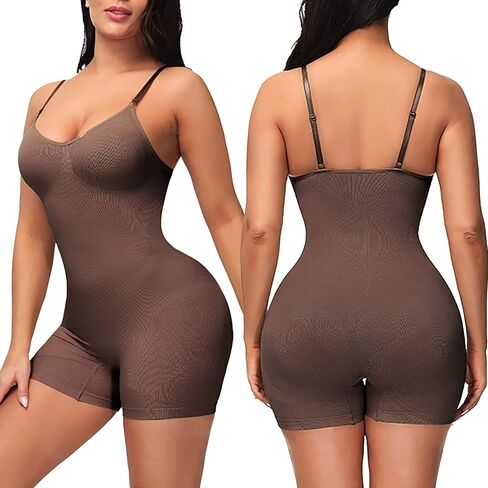 ملابس داخلية نسائية طويلة بدون خياطة للتحكم في البطن، ملابس داخلية لتشكيل الجسم بالكامل، ملابس داخلية أنحف للفخذ in Kuwait