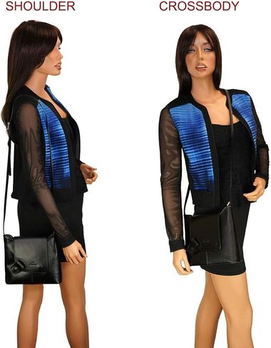 حقيبة كتف كروس من الجلد الطبيعي الإيطالي للنساء in Kuwait