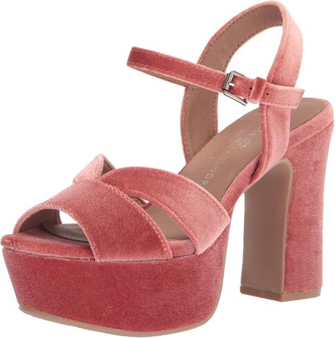 Chinese Laundry Women's Daydreamer Sf Velvet Heeled Sandal in Saudi Arabia