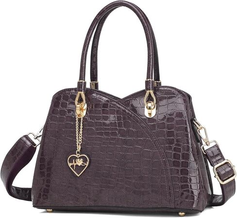KouLi Buir Purses and Handbags PU Leather Top-Handle Satchel Shoulder Bags Messenger Tote Bag for Ladies in Kuwait