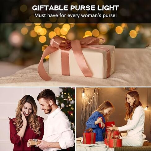 Cynlsum Purse Light with Automatic Sensor: Handbag Light - Gift Ideas for Women Couples Girl Purse Essentials Items Women Bag Purse Accessories (Round) in Saudi Arabia