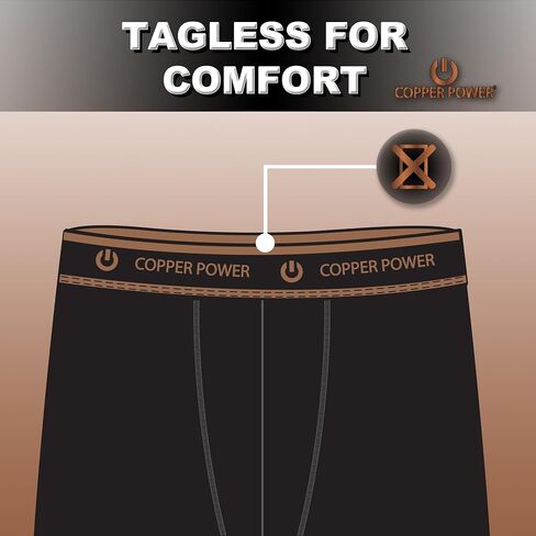 Mens Boxer Briefs Breathable Cotton Underwear for Men - 6 Pack - Cotton Stretch Mens Underwear in Saudi Arabia