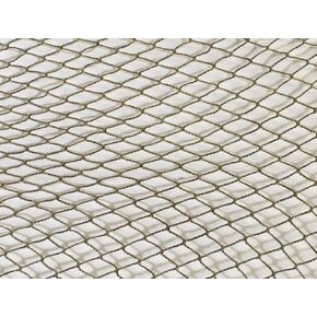 Large Authentic Used Nylon Fishing Net Hanging Wall Decoration, 3x5 Foot