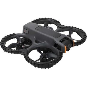 واقيات ممتصة للصدمات من مادة TPU لطائرة DJI Avata 2 FPV بدون طيار، غطاء حماية لحماية المروحة مضاد للتصادمات (برتقالي)