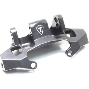 TREAL Aluminum 7075 Rear Upper Link Riser Mount for Axial Capra Currie F9 1/10 RC Crawler(Black)