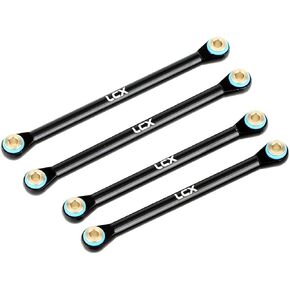 LCX Racing 1/18th RC Crawler Car Aluminum Steering Link Set Upper Link Set for Axial Capra UTB18 Unlimited Trail Buggy, Upgrades Parts Accessories (Upper Link Set)