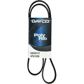 Dayco 5040512 Poly Rib Serpentine Belt,Black