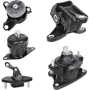 5Pcs Engine Motor Mount Set Compatible with Honda Accord 2.4L 2008 2009 2010 2011 2012 Acura TSX 2.4L 2009 2010 2011 2012 2013 Replaces A4565 A4572 A4570 A4584 A4561