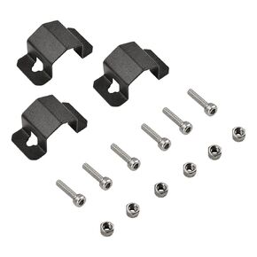 FYSETC 3D Printer Parts Prus-a MK3 Heated Bed Spacer i3 MK3S+ Y Carriage Platform Plate Clamp Kit Hotbed Parts 3pcs U-Bolts Holding Clamps + 6pcs Scews + 6pcs Nuts-Pack of 1set
