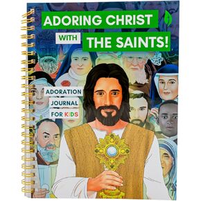 Catholic Sprouts - Adoration Journal for Kids - Catholic Books, Gift for Catholic Boys and Girls, Prayer Journal, First Holy Communion, Eucharistic Adoration