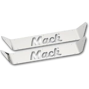 Vice Chick 29124 Stainless Steel Upper Scuff Panel with Logo for Mack Ch/Cl