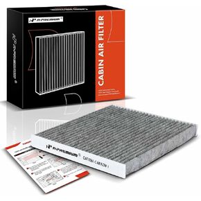 A-Premium Cabin Air Filter with Activated Carbon Compatible with Chevrolet Cobalt 2005-2010, HHR 2006-2011 & Pontiac G5 2007-2010 & Pursuit 2005-2006 & Saturn Ion 2003-2007, Replace# 52493319