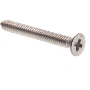 Prime-Line 9000130 Machine Screws, Flat Head, Phillips Drive, #0-80 X 1/2 In., Grade 18-8 (25 Pack)