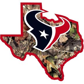 Siskiyou NFL unisex State Decal w/Mossy Oak Camo