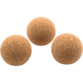 Woogim 1.18 Inch / 30 mm Wine Bottle Wooden Cork Ball Stoppers for Wine Decanter Carafe Bottle Replacemen Cork Caps Stoppers,pack of 8