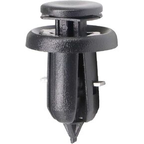Lantee 10 Pcs 10mm Bumper & Splash Shield Push-Type Retainer Clips with Metal Insert for Honda 91506-S9A-003