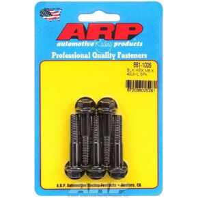 ARP 8mm x 1.25 x 40mm 6pt Bolt Kit (5pk)