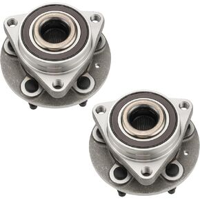 PHILTOP 513315 Front Wheel Hub Bearing Assembly for Cruze 2011-2015, Cruze Limited 2016, Wheel Bearing 5 Lugs 2PCS