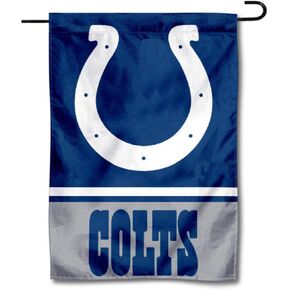 Indianapolis Colts Double Sided Garden Flag