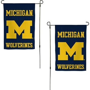 Desert Cactus University of Michigan Garden Flag Wolverines UM U of M Banner 100% Polyester (Design C)