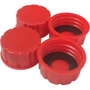 Universal Gas Can Caps 4 Pack For 1/2/3/5 Gallon and all different size gallon containers,Can lid replacement Coarse Thread