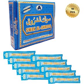 سوميلا أعواد السواك للأسنان، أعواد المسواك للأسنان، أعواد المضغ للبشر، فرشاة الأسنان الطبيعية التقليدية (10 قطع) in Kuwait