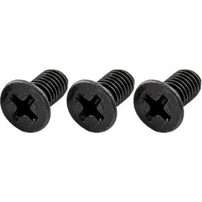 Musiclily Pro M5x10mm Stainless Steel Crosshead Countersunk Mounting Screws for Floyd Rose Locking Tremolo Bridge Block, Original (Set of 3)