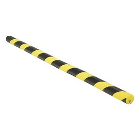 Vestil FEG-A Foam Edge Corner Guard, 1-1/2" Diameter x 40-1/2" Length, Yellow/Black