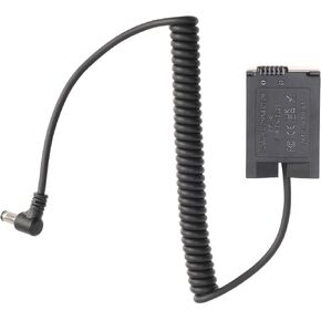 قابس ذكر DC إلى EN-EL25 بطارية وهمية EP-5G DC مقرنة محول الطاقة كابل زنبركي سلك ملفوف لكاميرا Nikon Z50، Z30، Zfc بدون مرآة in Saudi Arabia