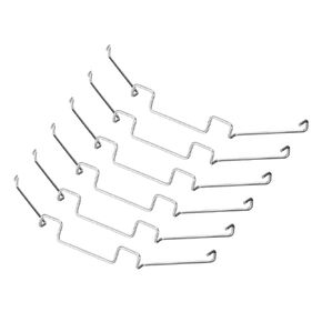 MECCANIXITY 4pcs CPU Heatsink Fan Buckles, 12CM Wire Buckle Upper Hook Type Fixing Clips PC Mainboard CPU Radiator for Computer Cooling Accessories
