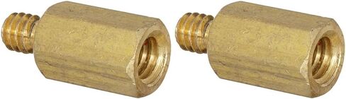 R435-4 Series Bob Brass Adaptor, 1/4"-20 SAE Male x 5/16"-18 SAE Female in Saudi Arabia
