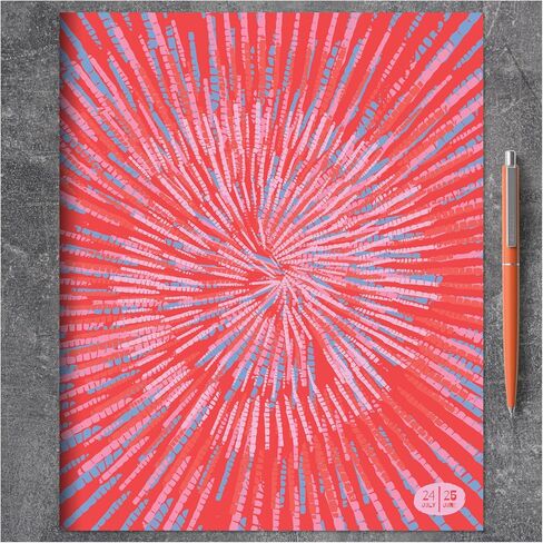 TF PUBLISHING July 2024 - June 2025 Spiral Print Large Monthly Planner | 2 Page Spreads With Extra Large Calendar Grids and Planning Prompts | 12 Month Academic Year Planner | 9" x 11" in Saudi Arabia