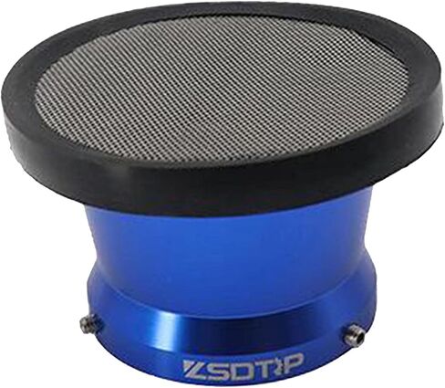 واجهة فلتر الهواء المكربن ​​المعدلة عالميًا، كأس الرياح 50 مم مع مداخن السرعة الصافية لـ 21/24/ 26/28 / 30 مم PWK Carb - أزرق in Kuwait