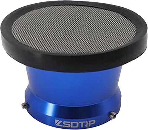 واجهة فلتر الهواء المكربن ​​المعدلة عالميًا، كأس الرياح 50 مم مع مداخن السرعة الصافية لـ 21/24/ 26/28 / 30 مم PWK Carb - أزرق in Kuwait