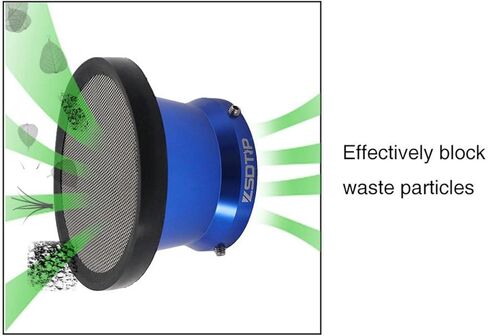 واجهة فلتر الهواء المكربن ​​المعدلة عالميًا، كأس الرياح 50 مم مع مداخن السرعة الصافية لـ 21/24/ 26/28 / 30 مم PWK Carb - أزرق in Kuwait