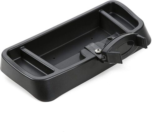 Hoolcar Interior Phone Holder Radio Holder Multi-Functional Walkie Talkie Cell Phone Mount Bracket for 1997-2006 Jeep Wrangler TJ, Black in Saudi Arabia