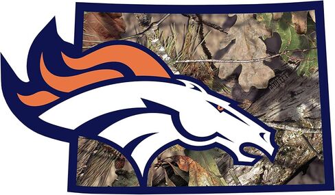 Siskiyou NFL unisex State Decal w/Mossy Oak Camo in Saudi Arabia