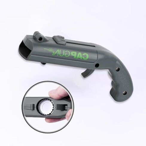 Cap Gun Bottle Opener, Launcher Shooter Bottle Opener for Creative Game,Family Party,Bar,Outdoor Barbecue (Red) in Saudi Arabia