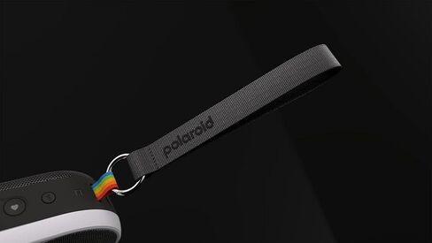 Polaroid P2 Portable Bluetooth Speaker with NFC, Dual Stereo Pairing, 20W RMS Power, Carry Strap, Clip-On, AUX Input, Wireless Music Player, Black, W/Pouch and Extra 6ft USB-C to USB-C Cable in Saudi Arabia