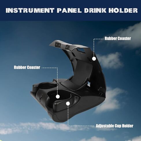 حامل أكواب لوحة أدوات حامل مشروبات متوافق مع دودج رام 1500 1998-2001، رام 2500 3500 1998-2002 حامل أكواب يحل محل 5FR421AZ 5FR421AZAE in Kuwait