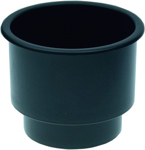 T-H Marine Recessed Marine, Boat, RV Cup Holder - 3.25" x 4", Black in Saudi Arabia