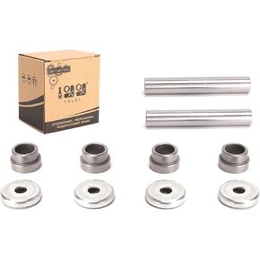 10L0L Steering Knuckle Outer Cover and Spindle Tube Spacer Kit for Yamaha G22/G29 G&E Golf Cart, Thrust Cover Bush Spacer Repair Kits OEM 2NL-23448-00-00,90381-17067-00 2NL-23517-00-00
