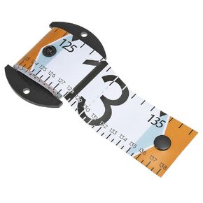 PATIKIL Adhesive Fish Ruler, 53 Inch Fish Measure Tape Sticker Tape Waterproof for Fishing Boat Kayak Workbench, Yellow