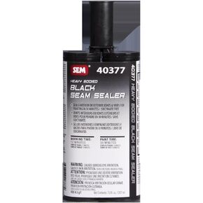 SEM 40377 Black Heavy Bodied Seam Sealer - 7 oz.