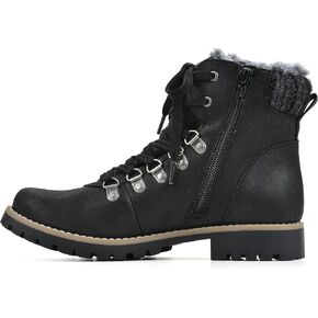 CLIFFS BY WHITE MOUNTAIN Women's Shoes Prized Lugged Lace-Up Ankle Bootie